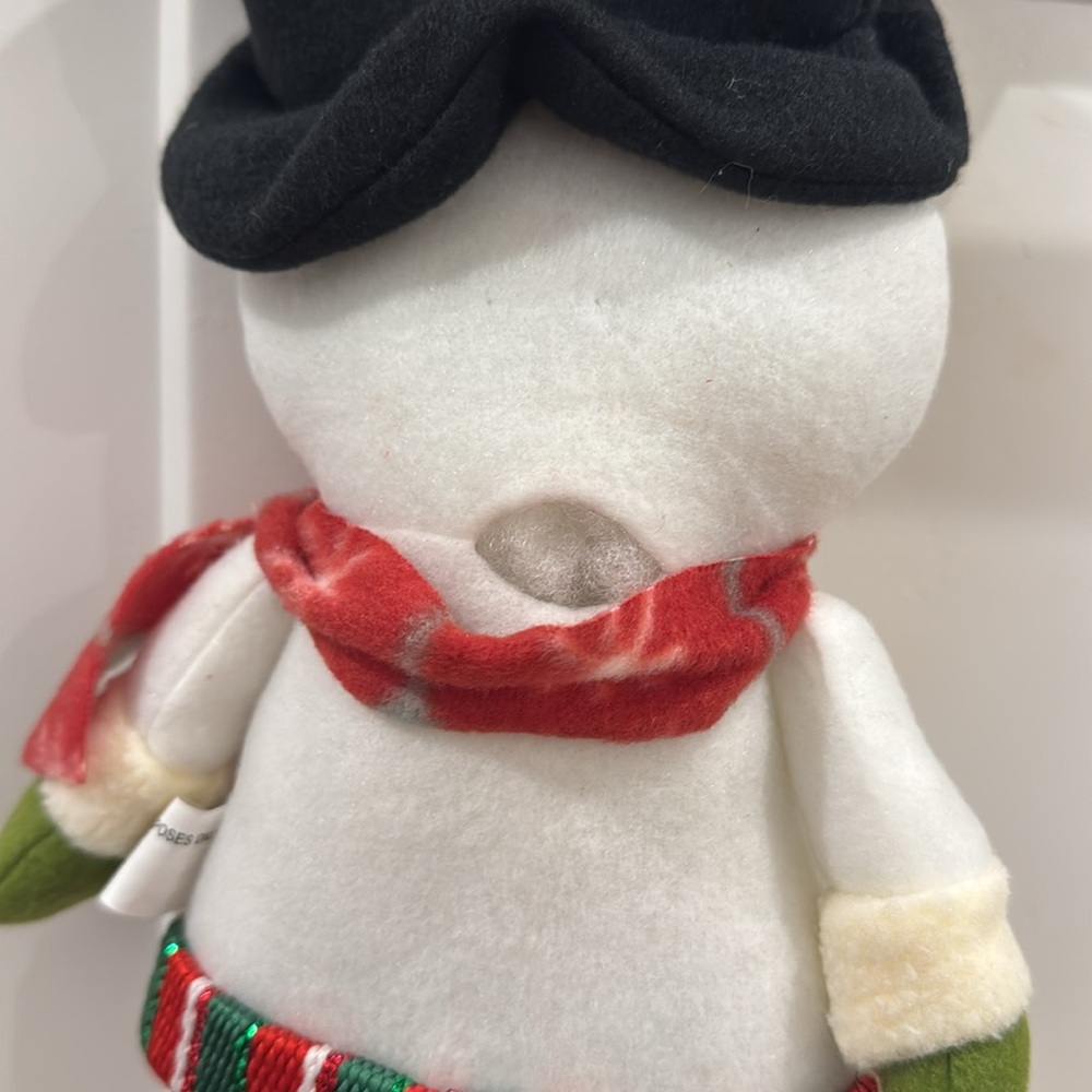 Decorative Holiday Winter Snowman Door Hanger - Picture 5 of 5